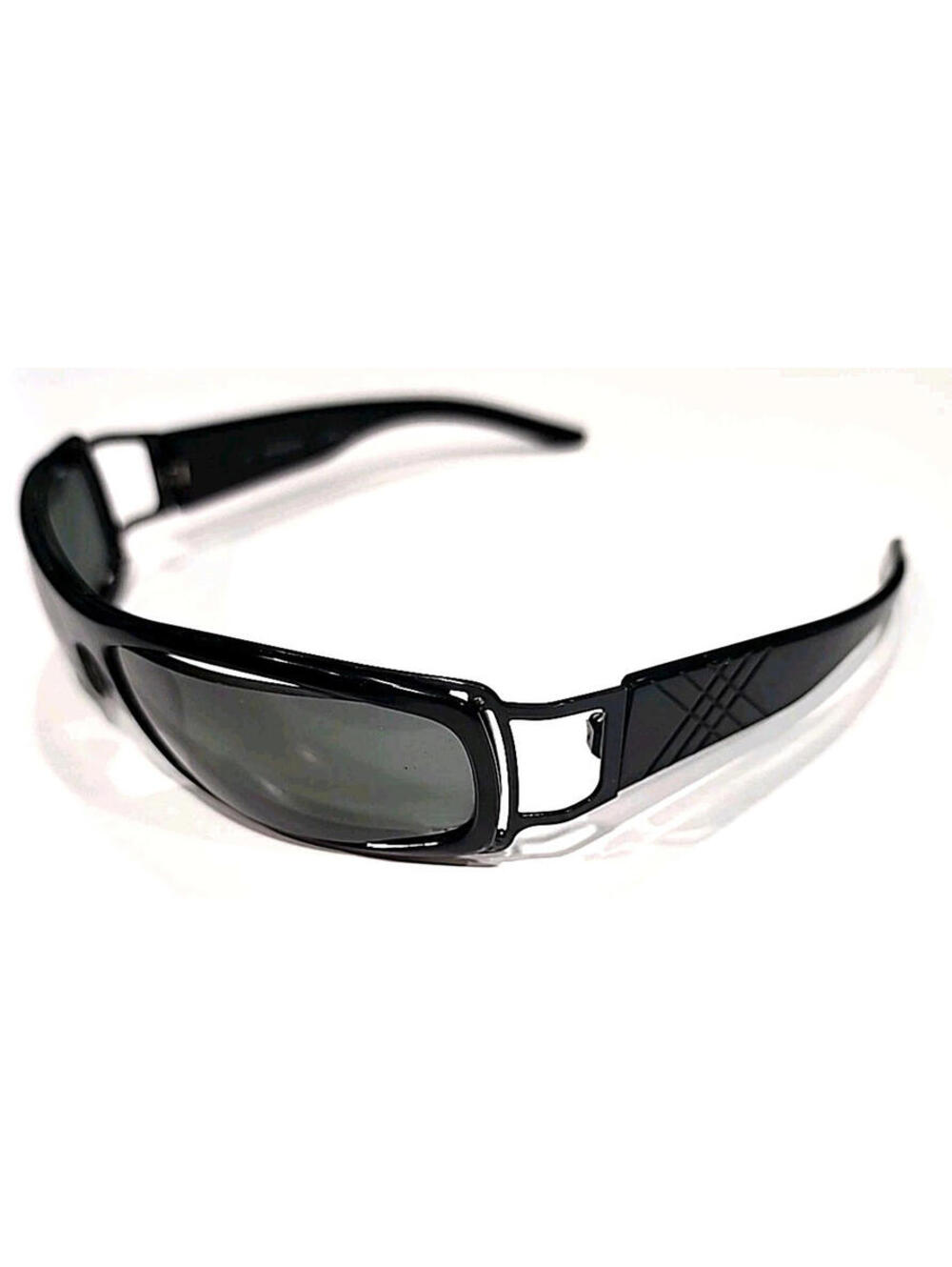 Burberry B8425/S Lens Sticks Out Black Rectangle Gray Sunglasses 59-16 115
